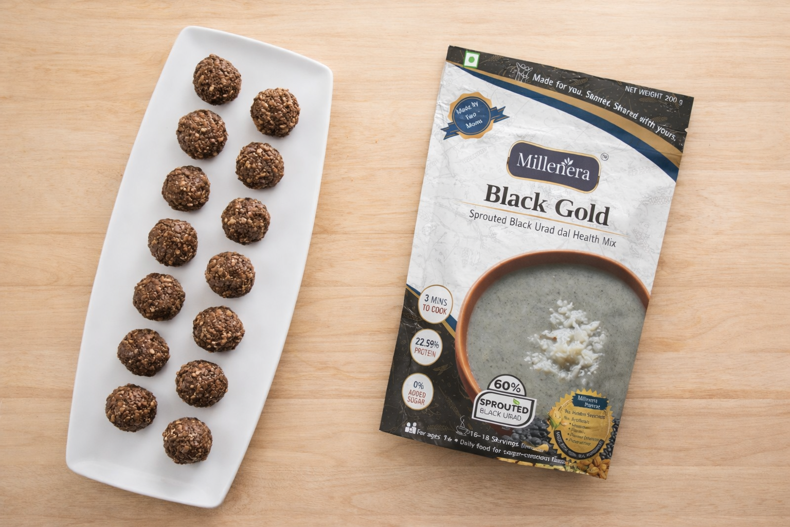 Black Gold High-Energy Balls