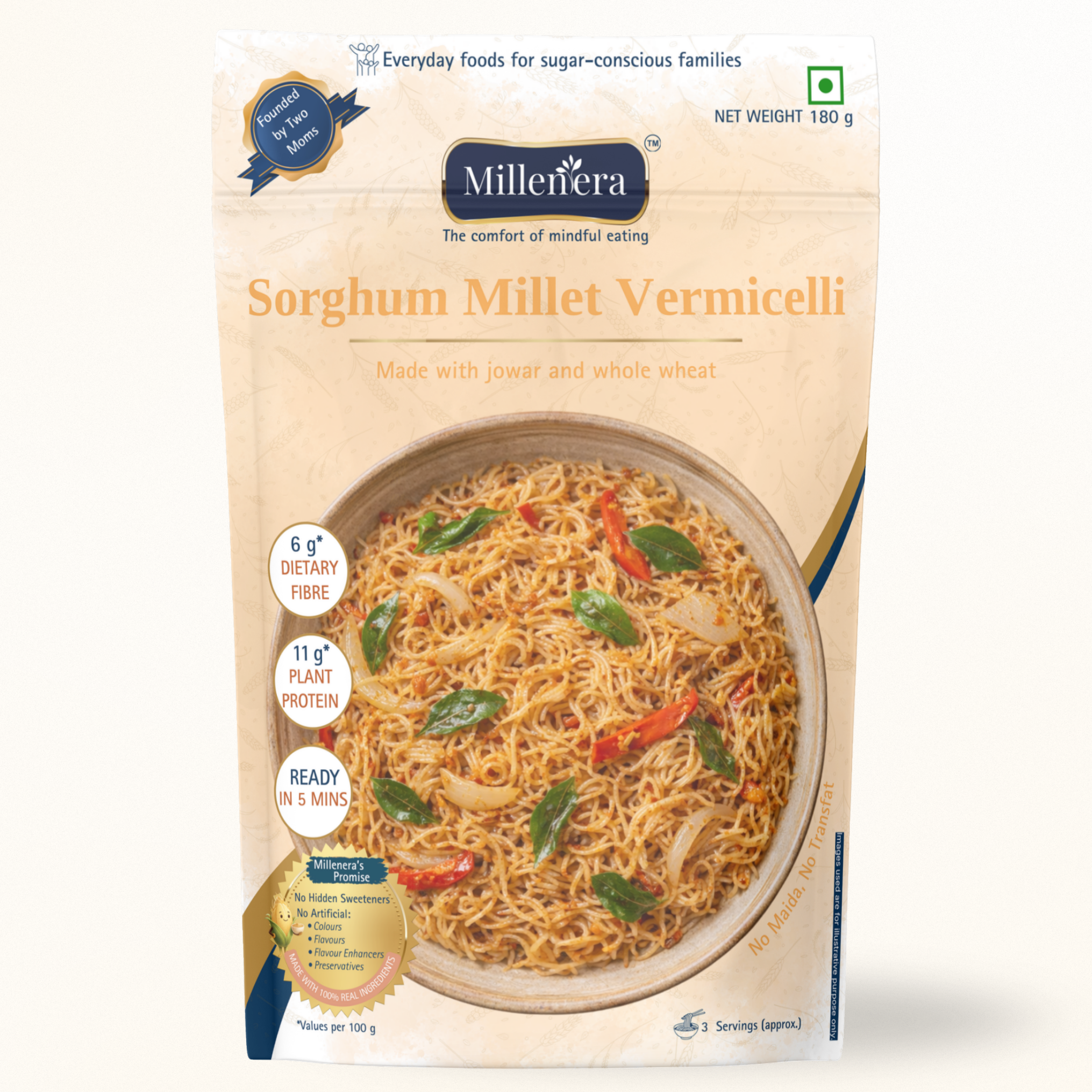 Sorghum (Jowar) Vermicelli (No Maida)