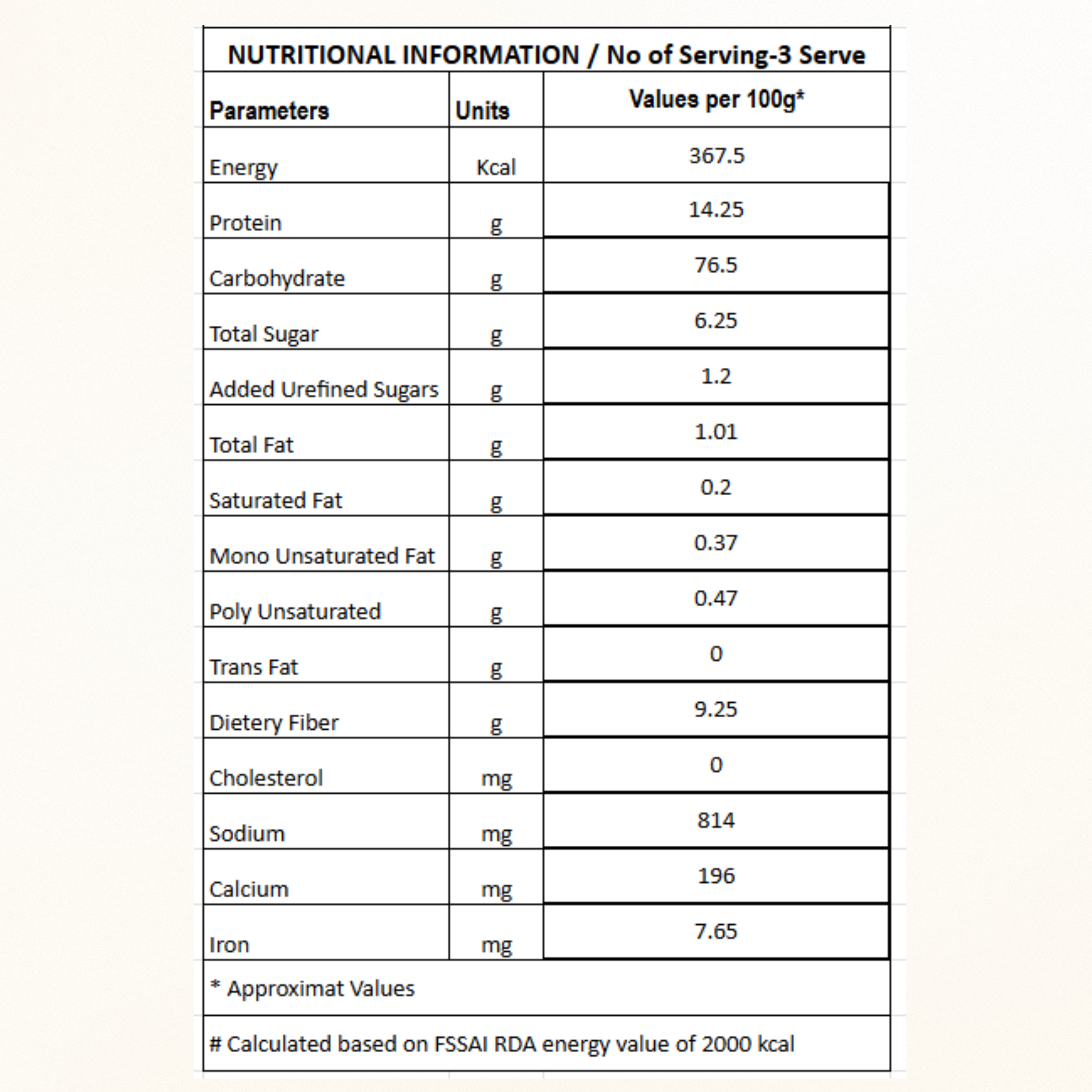 Multi Millet Hakka Noodles (Air-Dried, No MSG)
