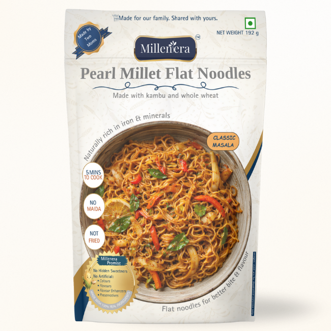 Pearl Millet Flat Noodles
