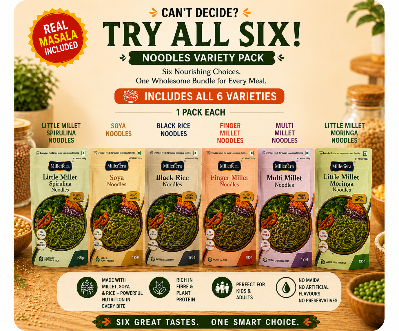 Noodles Variety Pack