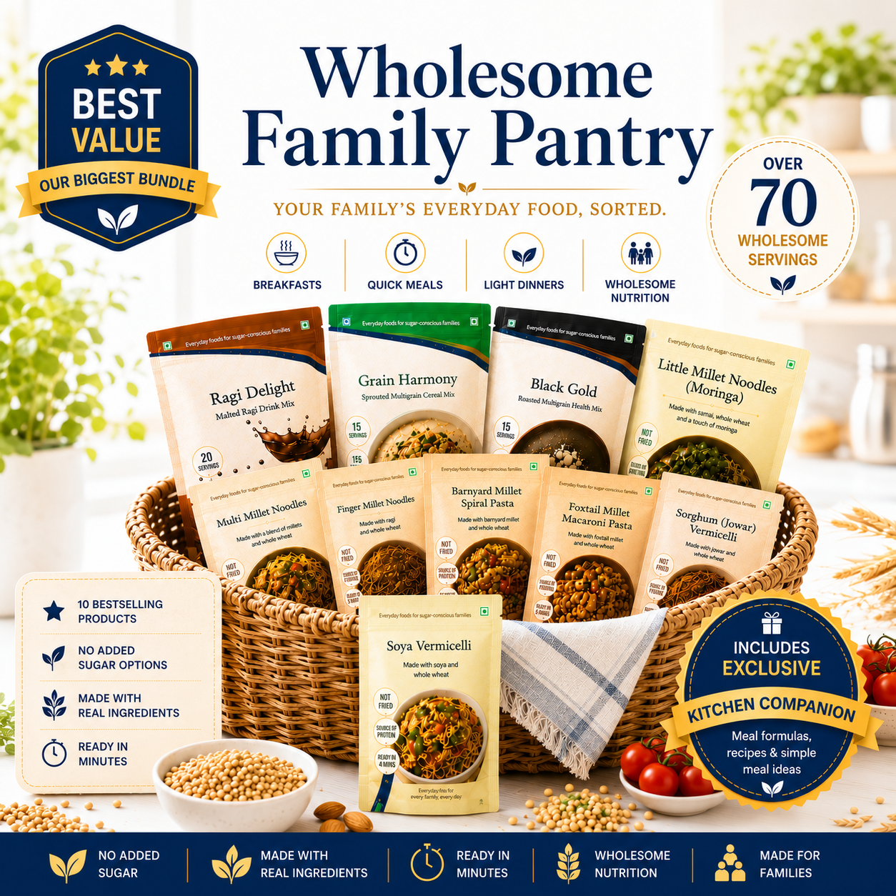 Complete Everyday Meals for Your Family