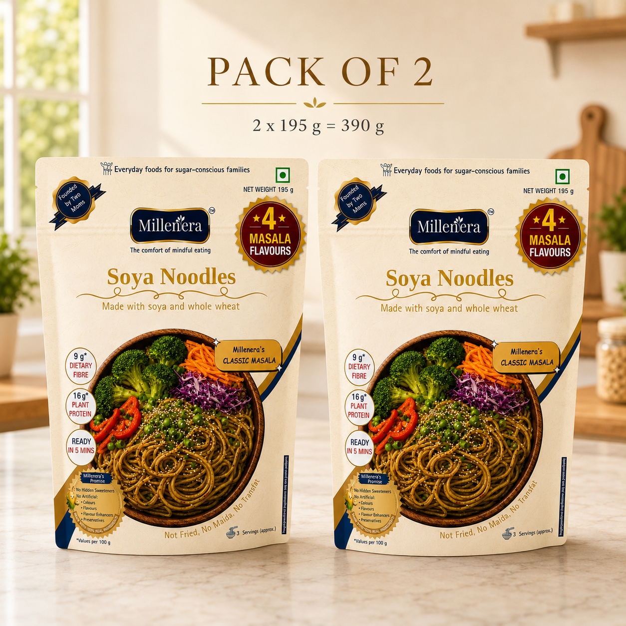 Soya Noodles [Pack of 2]