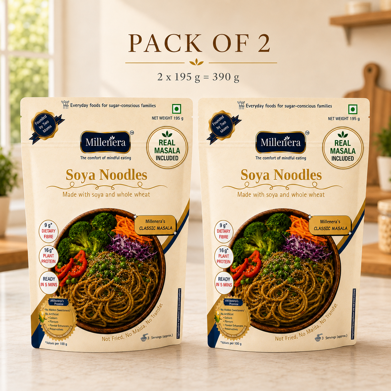 Soya Noodles [Pack of 2]