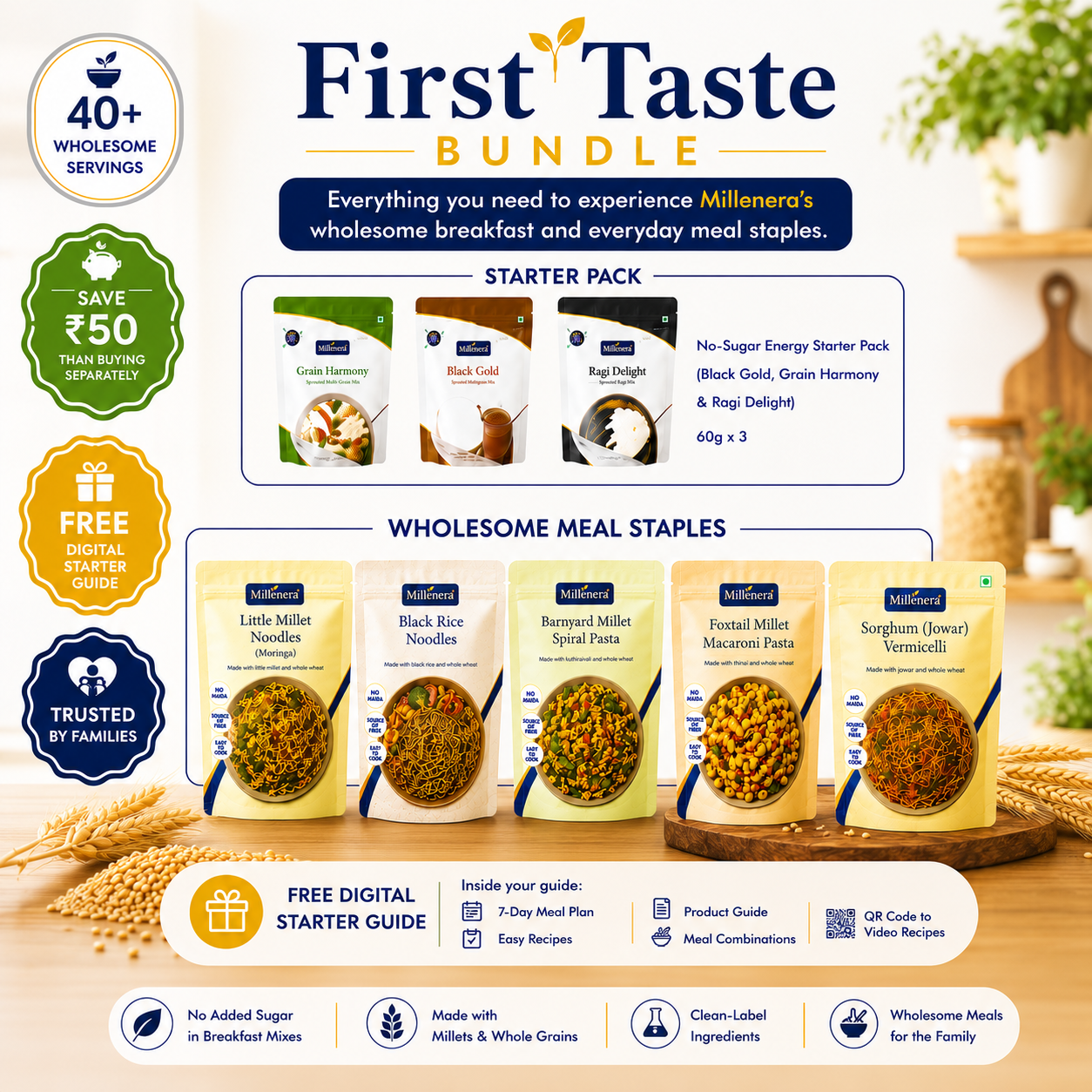 First Taste Bundle - Better Everyday Meals Start Here.