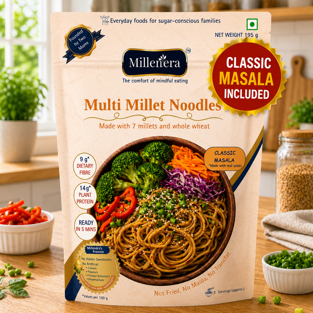 Multi Millet Noodles