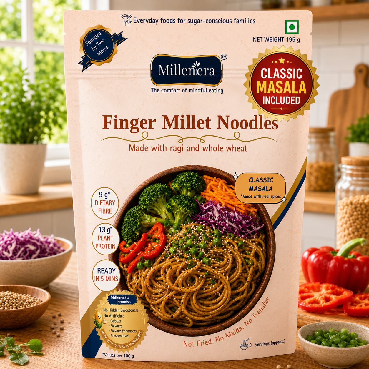 Finger Millet Noodles